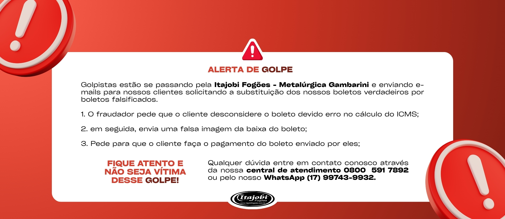 Alerta - Golpe
