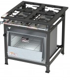 Fogão 4 Bocas Standard A.P  - 4QS 30x30 C/ FORNO