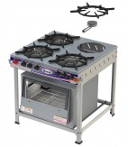 Fogão 4 Bocas Ômega c/ forno - 2QS 2QD