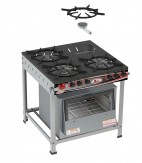 Fogão 4 Bocas Alfa c/ forno - 2QS 2QD