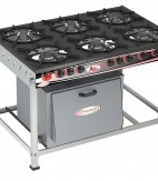Fogão 6 Bocas Alfa c/ forno - 3QS 3QD