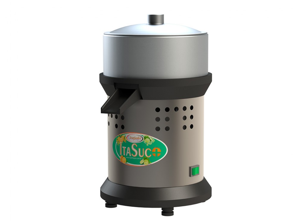 Extrator de Suco Plus Inox - Caçamba Alumínio Menor e Bica Plástica