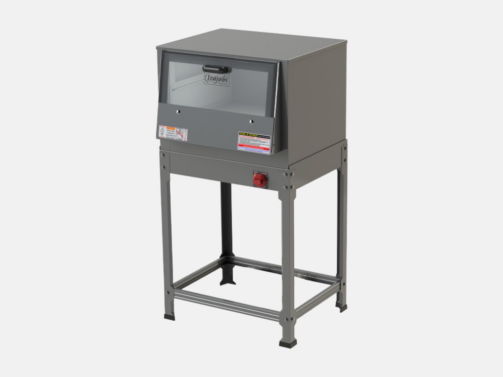 Forno Cavalete Grande B.P Total Inox Tampa Vidro