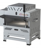 Pizza Grill Fixo Refratário Luxo  -  480 x 425 C/ 1 infravermelho