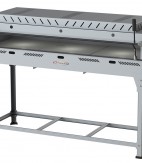 Pizza Grill Fixo Refratário Luxo c/ Cavalete -  1000 x 500 mm c/ 3 infravermelhos