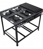 Fog&atilde;o 4 Bocas Chapa Ativo A.P - 30x30 4QS