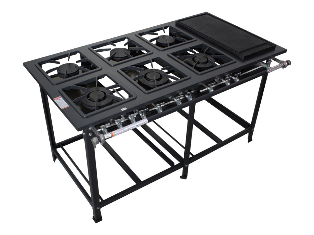 Fog&atilde;o 6 Bocas Ativo Chapa B.P - 30x30 3QS 3QD