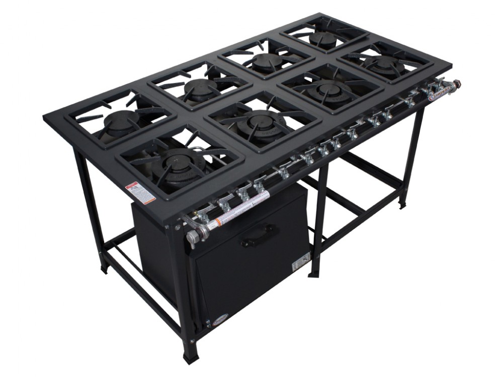 Fog&atilde;o 8 Bocas Ativo B.P - 30x30 4QS 4QD c/ Forno